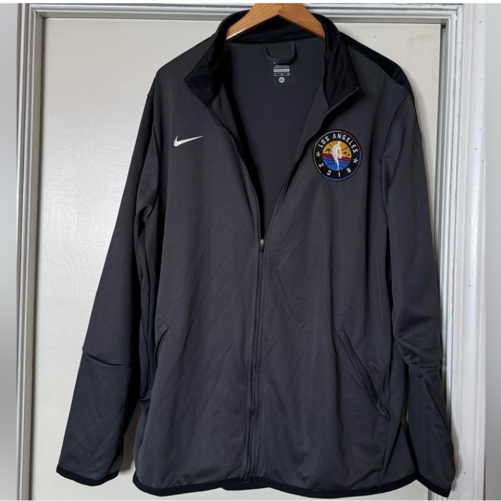 Women's Dark Gray Nike NBA 2018
LA ALL STAR GAME TRACK
JACKET